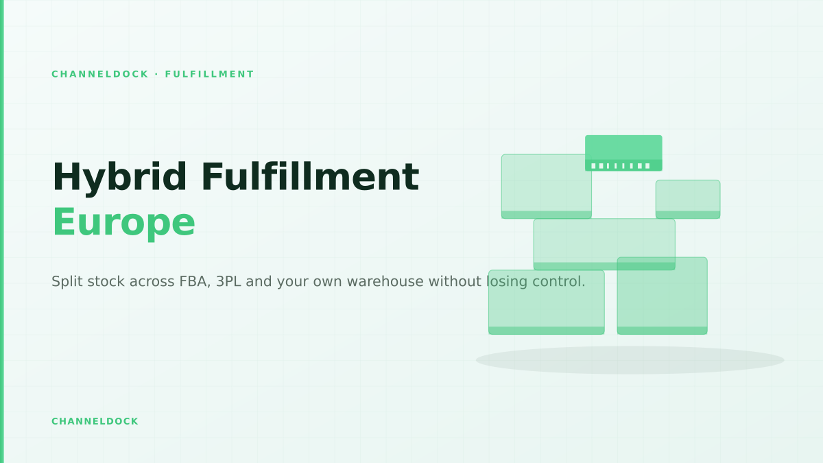 Hybrid Fulfillment-Netzwerk für europäische E-Commerce-Händler